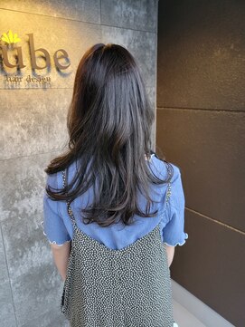 オーブ(aube) マットグレージュ