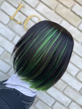 ラビスモア(Lovis moa) 魅力倍増カール/セミディ/シアーカラー/ダークアッシュ/姫カット