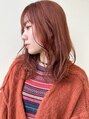 サラ ビューティ サイト 春日(SARA Beauty sight) vividなオレンジカラー×レイヤーカット韓国風style得意です◎