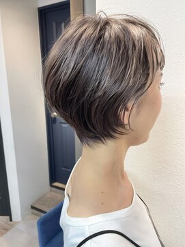 トゥーリ 筑紫野店(tuuli) tuuli☆30代40代ペールベージュ切りっぱなしショート 43