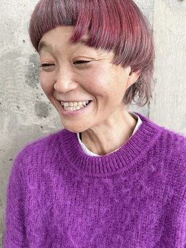 イデア(idea) #マッシュウルフ#ピンクカラー