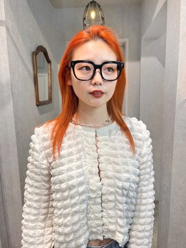 ゼストララ(ZEST Lara) オレンジカラー×髪質改善トリートメント【吉祥寺】