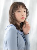 濡れ髪シースルーバング小顔バレイヤージュa古河10代20代30代