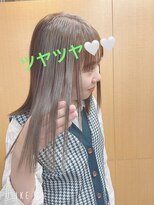 シンラヘアー(SINRAhair) ロング艶ネオメテオストレート+酸熱トリートメントメテオカラー