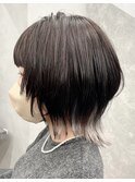 ウルフインナー/インナーカラー/シルバー/シルバーグレー