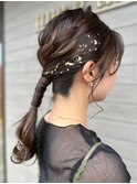 お呼ばれヘアアレンジ