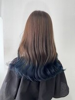 アオアクア バイ グルグル 小岩店(ao akua by GULGUL) .navy blue×gradation color.