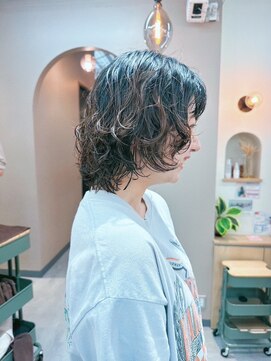 シビバイレボ(CIBI by revo) 地毛風カラー/ナチュラルレイヤーカット/ショートボブ[船橋]