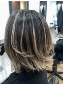 八尾/ハイライト/髪質改善/酸性ストレート/バレイヤージュ
