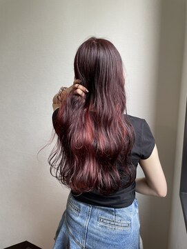 アム(amu) 赤髪/ワインレッド/カシスカラー/暖色カラー
