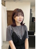 スイート ヘアデザイン(Suite HAIR DESIGN)&nbsp;【顔周りカットSayaka】くびれヘア×cassis