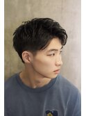 アップバングショート