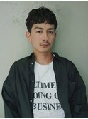 刈り上げショートニュアンスパーマ