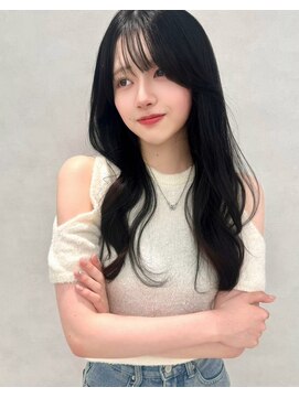 エジョン 八幡山店(Aejon) レイヤーロング/ヘルシースタイル/韓国ヘア/ベビーピンク/調布