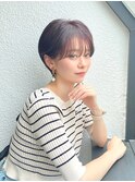 前髪あり大人ショートボブ20代30代40代表参道