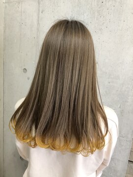 ルノン(LUNON) グラデーションカラー/ロング/デザインカラー/ダブル