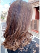 ルッソ チアロ(Lusso chiaro)&nbsp;マロンブラウン×ハイライト/30代40代50代