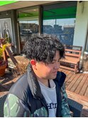 ▼メンズツイストスパイラルパーマ