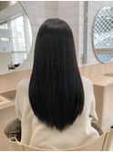 20代～30代/暗髪グレーカラー/ブリーチなし