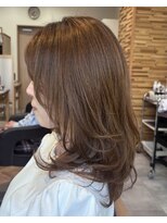 エリーザ 川越駅前店(Elisa)&nbsp;大人美人ミディアムヘア！レイヤーカットで変身！［川越駅］