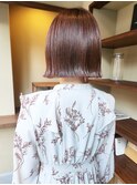 須藤 )) BOB×コーラルピンク