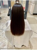 髪質改善ストレート