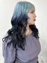 リヴ ウメダ(LIV umeda)&nbsp;水色/ペールブルー/ケアブリーチ/トリプルカラー【梅田】