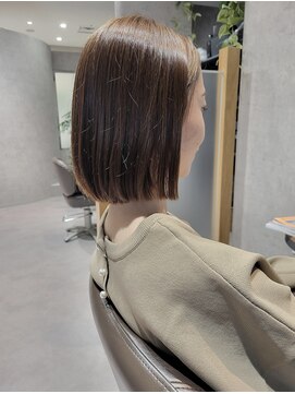 リップル(Ripple) 【海浜幕張 Ripple】ナチュラル矯正×パッツンBob