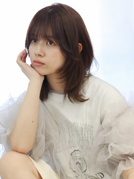 シロフイケブクロ(shirof ikebukuro) レイヤーボブ ハッシュカット/20代30代40代