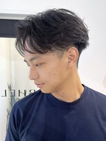 ベル 桑名(BHEL)&nbsp;三重桑名ニュアンスパーマフェザーパーマ緩めセンターパートヘア