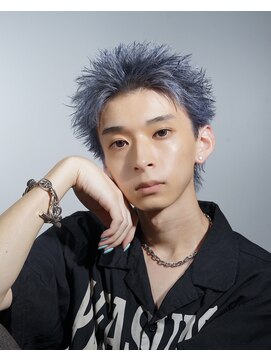 ゴールドシブヤ(GOALD SHIBUYA) ブルーシルバースパイキーショート