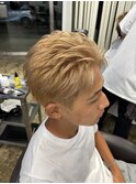 オールバックスパイキーショート