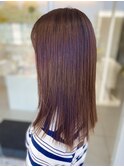 セミロング ローズカッパー