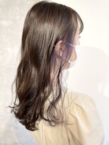 レイ 千葉(Lei)&nbsp;【Lei川津】パープルインナー×チョコレートグレージュ