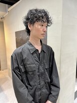 ヘアー アイス カンナ(HAIR ICI Canna)&nbsp;ニュアンスパーマ センターパートパーマ 強めパーマ / 井上