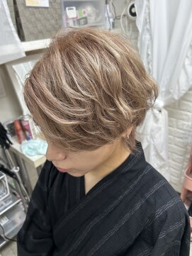 レインボー(setsalon) サイドねじりメンズセット