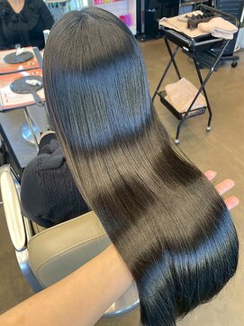 【DIFINO 青山】艶髪/ロング/ストレート/髪質改善