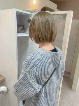 ◆ハイトーンボブで垢抜け