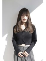 メルカ 天王寺(melca.)&nbsp;レイヤーカット/顔まわりカット/韓国ヘア/ロングレイヤー