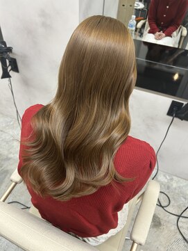 エルフレームバイワンラヴェスト(L'FLAME by one Lovest) 透明感◎ミルクティーラテカラー