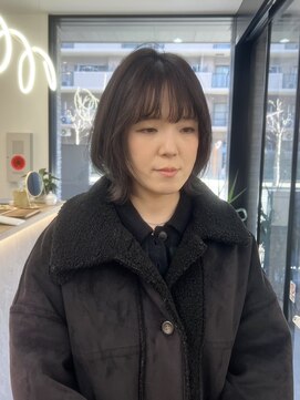シアエミュー 新越谷店(SHEER emu) やわらかレイヤーボブ