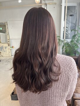 ニア 栄(nia) 髪質改善☆大人シアーベージュ・大人レイヤースタイル