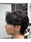 毛流れセンターパート