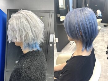 ホワイト 梅田(white)の写真/【梅田駅3分】圧倒的デザイン★かっこいいシルバー系が得意!インナー,ハイトーンとの組み合わせで垢抜け◎