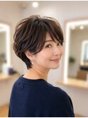 40代50代60代ショート/白髪ぼかし/ハイライト/髪質改善/入間