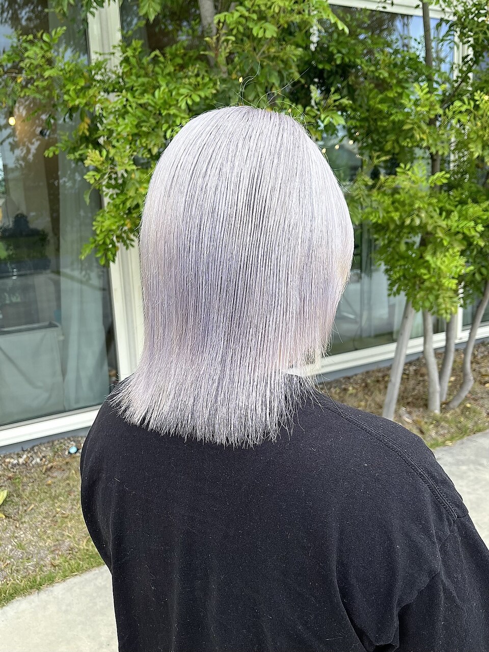 アートメイク シルバー ホワイトシルバー MIKU：L278341367｜アンドシー(and c)のヘアスタイル