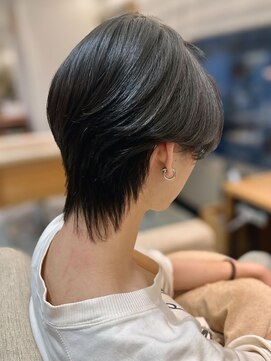 フリップビーアヴェダ(FLIP B AVEDA) 本八幡×黒髪×メンズショート