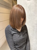 ヘアーメイクチック(HAIR MAKE CHiC) ミルクティーベージュ ブリーチカラー