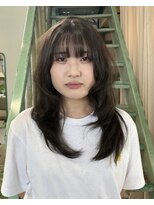 ディッセンバー 伊勢崎(December) レイヤーカット/グレージュ/レイヤーボブ/ミルクティーベージュ