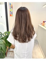 エブリ(evri)&nbsp;ロング　顔まわりカット　レイヤーカット　レイヤー　前髪カット